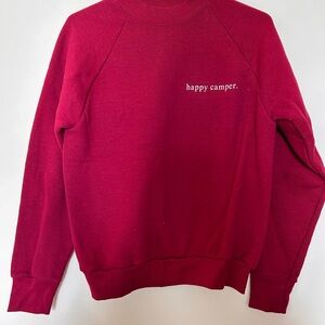 Fruit of the Loom Vibrant Red Sweatshirt